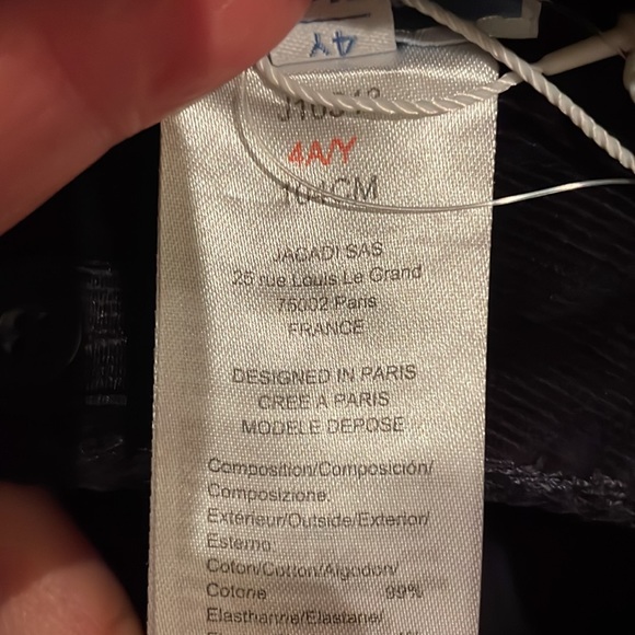 Jacadi brand new winter navy blue pants - 4 Y - Picture 8 of 13